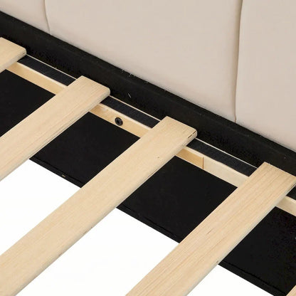 Twin size Upholstered Daybed with 2 Drawers