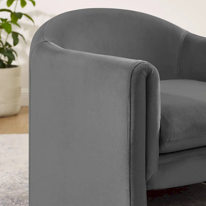 31.2-Inch Nordic-Style Wide-Body Bouclé Upholstered Bucket Lounge Chair
