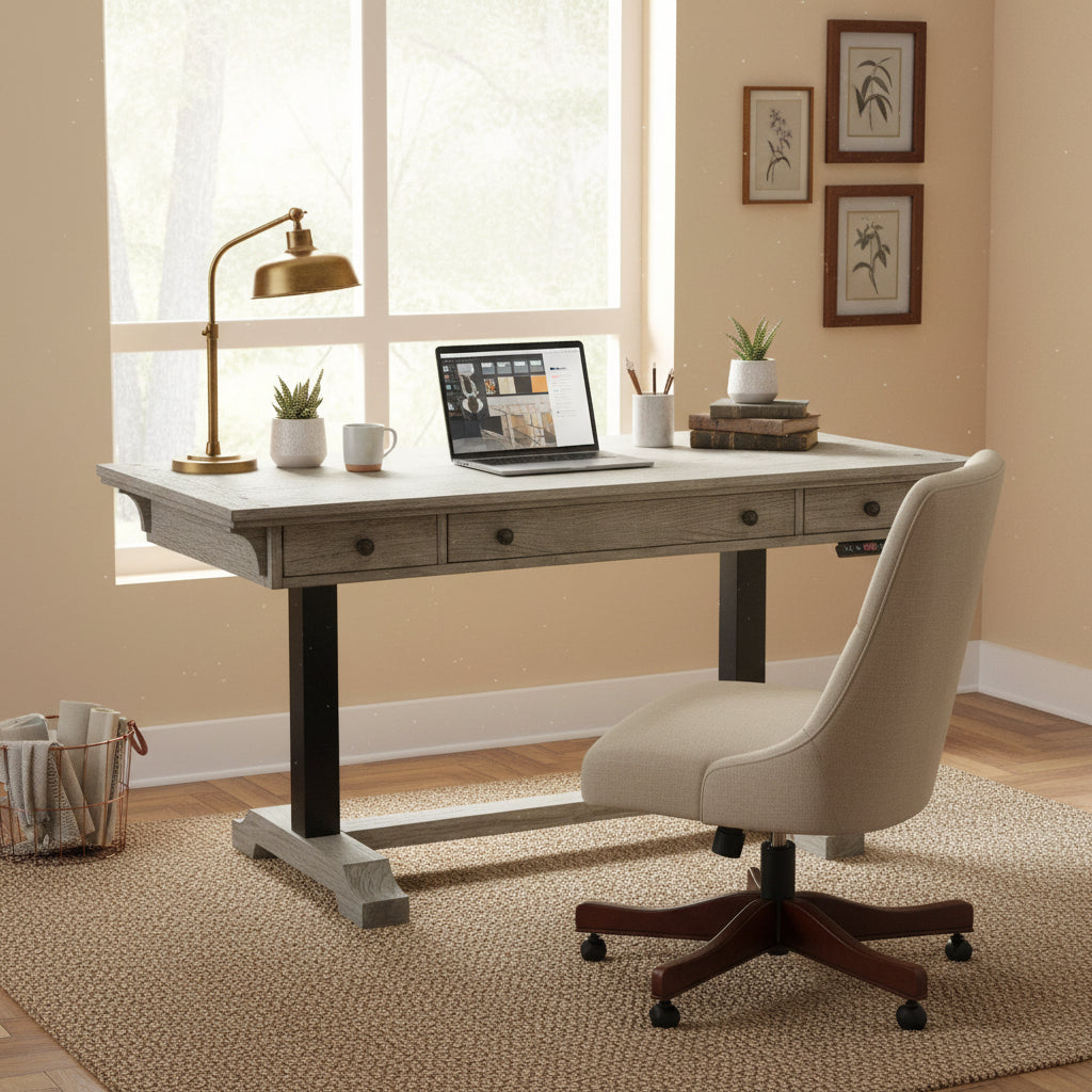 Hekman Lift/ Adjustable Desk