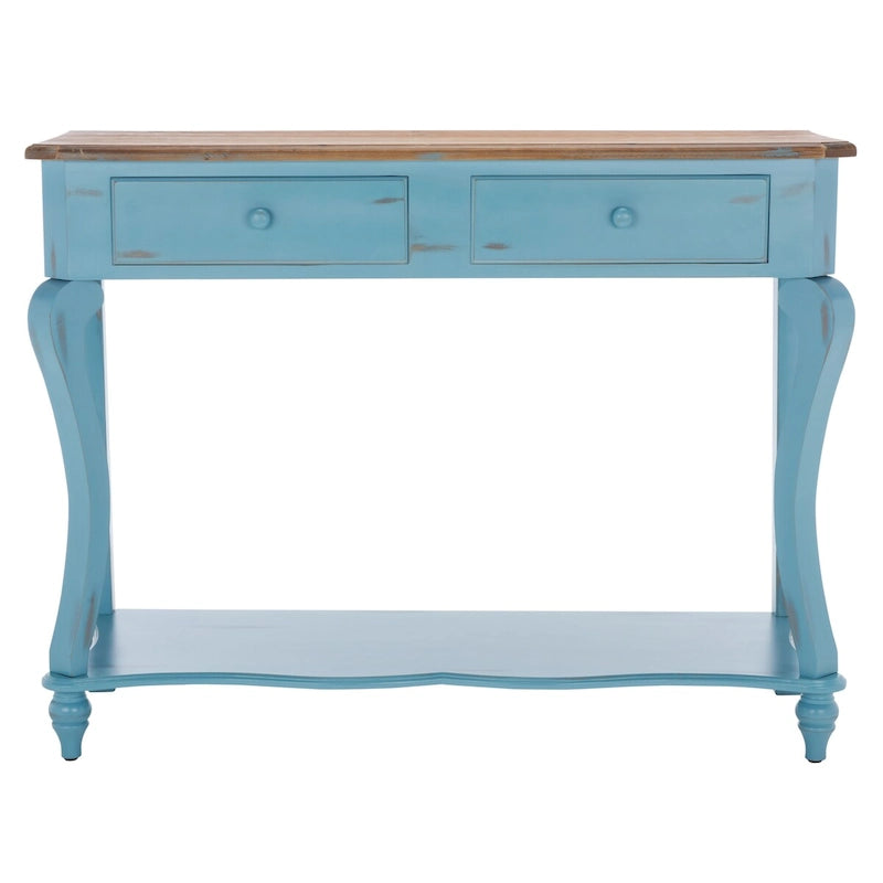 Solid Wood Entryway Table (W 43" x D 15" x H 32")