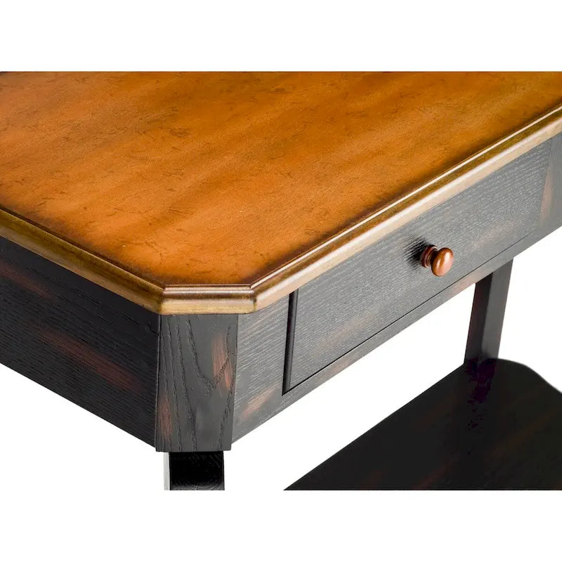 Solid Wood Entryway Table (W 43" x D 15" x H 32")