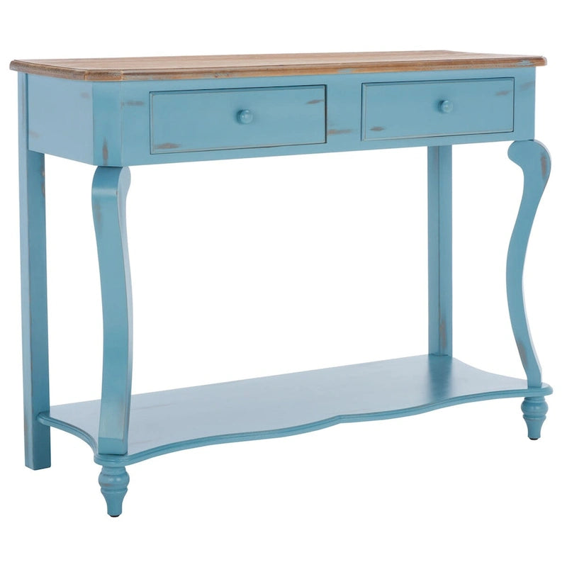 Solid Wood Entryway Table (W 43" x D 15" x H 32")