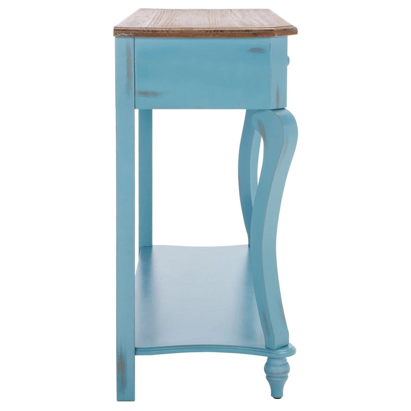 Solid Wood Entryway Table (W 43" x D 15" x H 32")