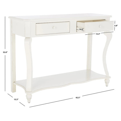 Solid Wood Entryway Table (W 43" x D 15" x H 32")