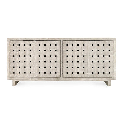 Four-Door Reclaimed Pine Sideboard