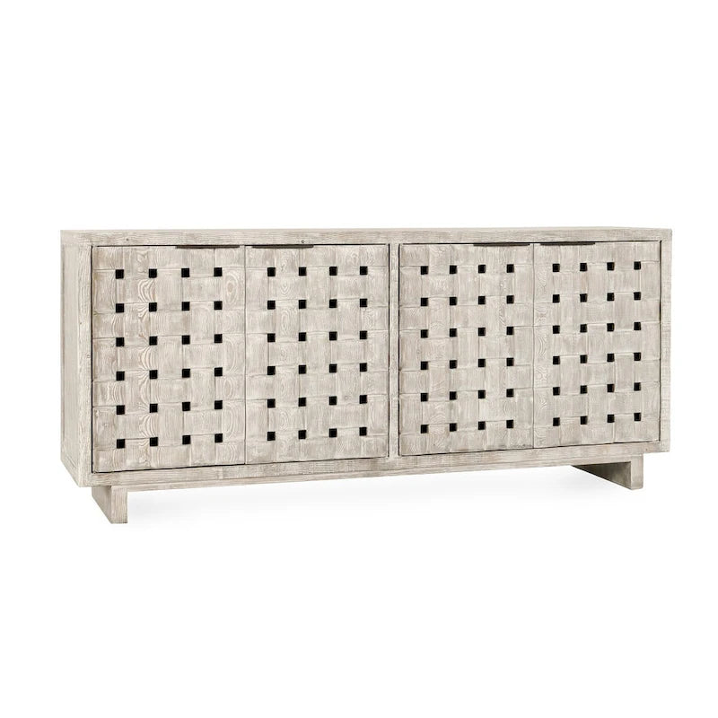 Four-Door Reclaimed Pine Sideboard
