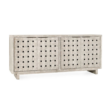 Four-Door Reclaimed Pine Sideboard