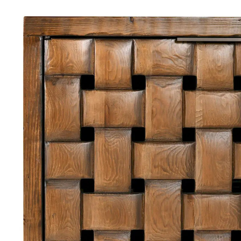 Four-Door Reclaimed Pine Sideboard