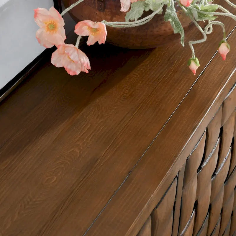 Four-Door Reclaimed Pine Sideboard
